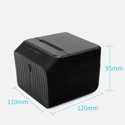 UIOLCFG Desktop Label Printer Adhesive Stickers Maker Thermal Printer