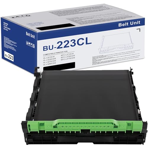 BU223CL BU-223CL Belt Unit, Black (1 Pack) Replacement for Brother BU223CL Belt Unit for HL-L3210CW HL-L3230CDW MFC-L3710CW MFC-L3770CD, Yields Up to 50,000 Pages
