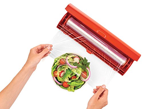 ABC PACK & SUPPLY Pallet Shrink Wrap, 18 Inch x 1500 Feet, 80 Gauge Clear Stretch Film, 4 Rolls Cast Hand Film for Moving and Shipping