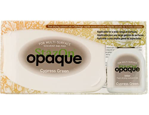 Tsukineko Cypress Green Stazon Pad