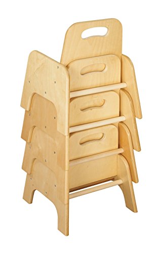 Childcraft Stacking Toddler Chair, 7 Inch Seat Height