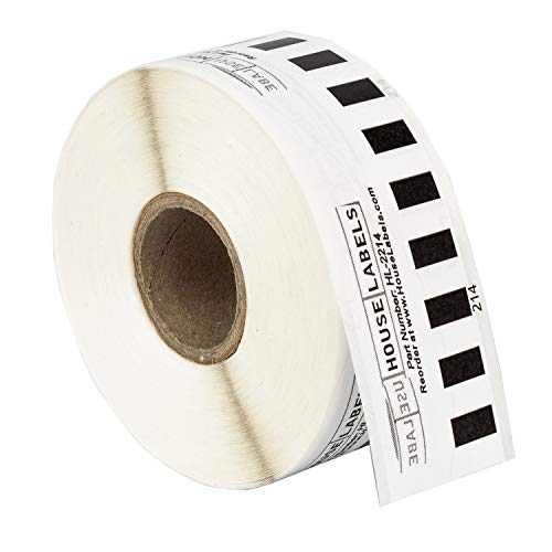 HouseLabels Compatible with Brother DK-2214, 1/2" x 100'