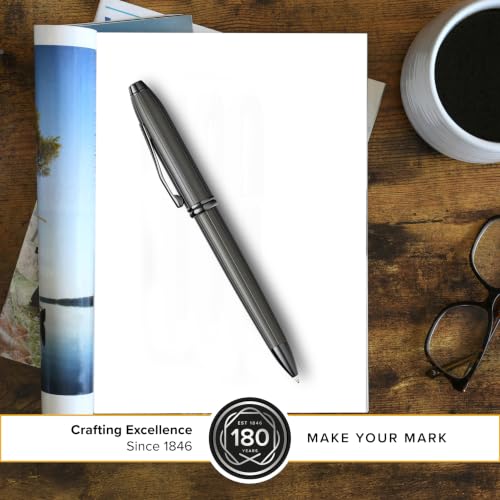 Cross Townsend Limited Edition Ballpoint Pen, Matte Black, Black Ink