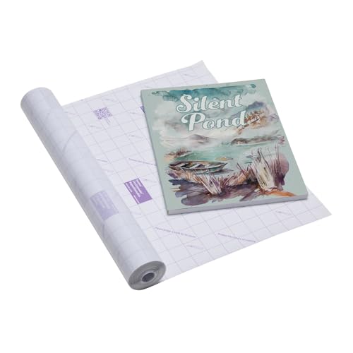 Demco® CircExtender® Repositionable Laminate Rolls – Extra-Thick Vinyl Film for Long-Lasting Book Protection – Adjustable Adhesive – Permanent Bond in Hours – Multiple Sizes Available