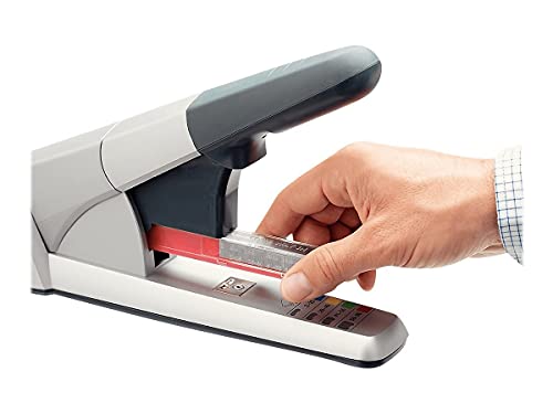 Rapid 02892 Heavy-Duty Cartridge Stapler 80-Sheet Capacity Silver