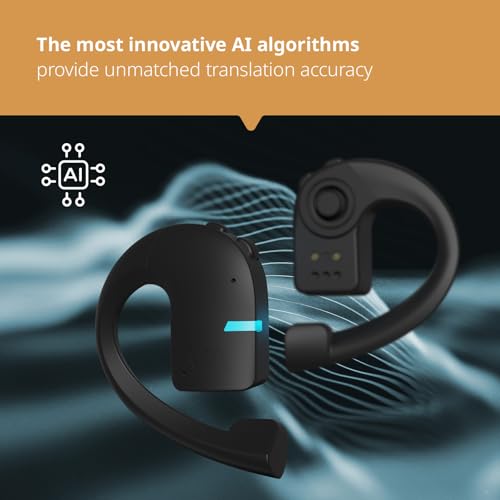 Vasco Translator E1 | Language Translator Earbuds with Over 50 Languages | Signature Exclusive Kit