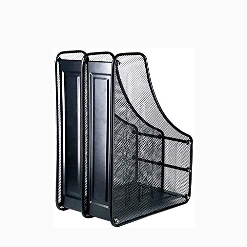 AFPSDLFJDLS File Folder Racks and Magazine Holder, Section Newspaper Holder Magazine File Storage for Office Home Decoration