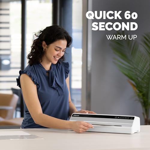 Fellowes Saturn™ 125 Thermal Laminator Machine, 12.5", Fast 60 Sec Warm Up