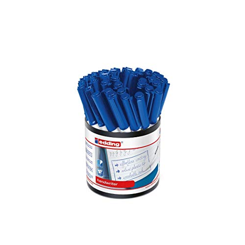 edding Handwriter Pen Tub of 42 - Color: Blue