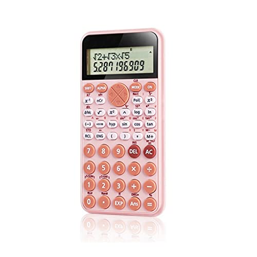 Calculator New Science Function Big Large Screen Calculator 240 Functions Solar and Battery Two Ways Power Fraction Hyperbolic for Students(E)