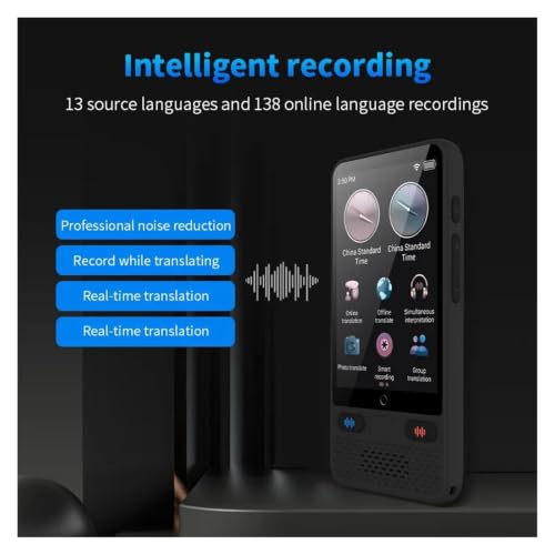 138 Language 4inch Voice Translator