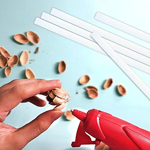 ZTBH Hot Melt Glue Sticks 60 pcs 200mm Hot Melt Glue Sticks, Clear Solid Hot Glue Gun Sticks, for Craft Albumr Tools Melt Glue Stick (Length : 200mm 60pcs)