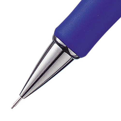 Pentel Twist-Erase III Mechanical Pencil, 0.5mm, Blue Barrel, 12 Pack (QE515C)