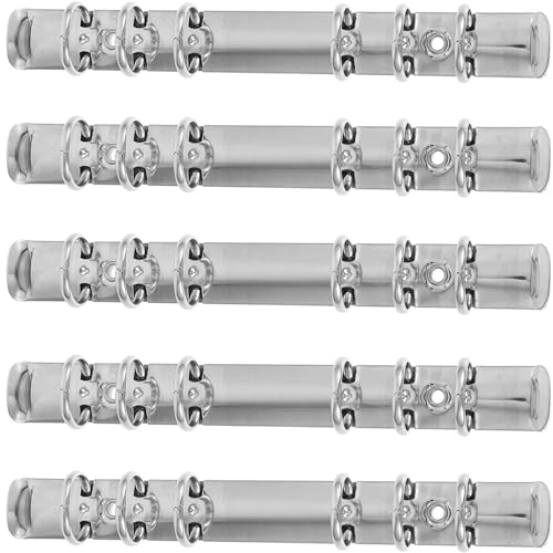 Ring binding, A5 ring binder Ring Binder Mechanism 5 Pieces Stainless Steel Spine Combs Notebook Accessories