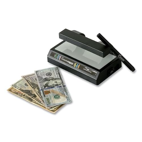 Dri-Mark Tri Test Counterfeit Bill Detector, UV with Pen, 7 x 4 x 2 1/2 DRI351TRI