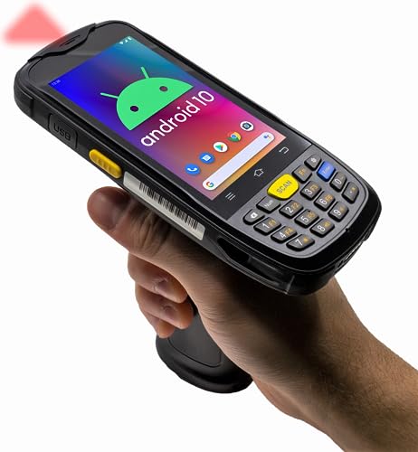 Chainway C6000 Wireless Pistol Grip Barcode Scanner Handheld | SE4710 2D/1D/QR Code Reader, Keyboard, WiFi, Bluetooth | for Inventory Scanning (Build Your Own)