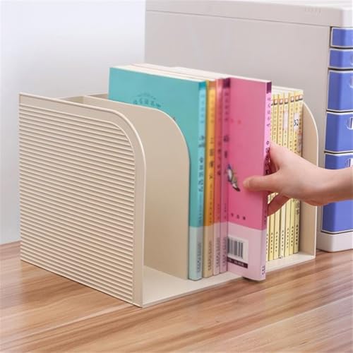 File Rack File Magazine Folder Holder 3 Compartment Documents Organizer Files Cabinet Shelf Letter Trays(Blue)