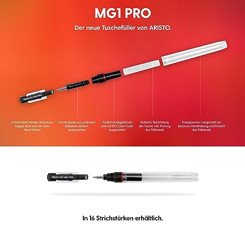 Aristo AR63010 Tubular Drawing Pen (1,40 mm)