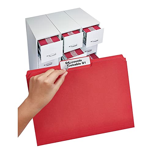 AVERY AVE5027 - Extra-Large 1/3-Cut File Folder Labels