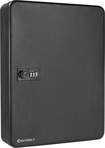 winbest Barska Key Wall Mount 48 Key Cabinet with Combination Lock