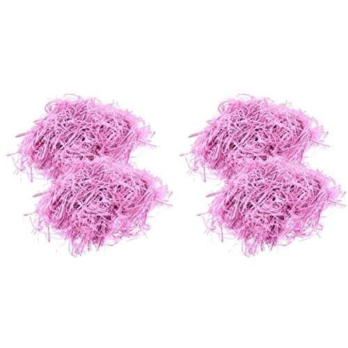 ETAZMDITE Shredded Paper for Gift Boxes, Glitter Shredded Tissue Paper For Easter Gift Filling Multicolor 22x15cm Pack Of 6(Purple*2pcs,22 * 15Cm*2Pcs)