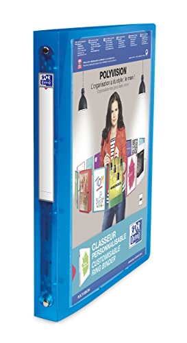 Elba Polyvision 100211066 Binder Polypropylene 8/10 Spine 3 cm Assorted Colours Pack of 18