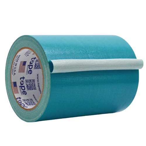 WOD Industrial Grade Teal Blue Duct Tape, 6 inch x 60 Feet