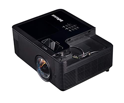 InFocus IN136ST DLP WXGA 4000 Lumens Short Throw, 3X HDMI, VGA, 3D and Wi-Fi Ready TechStation Projector