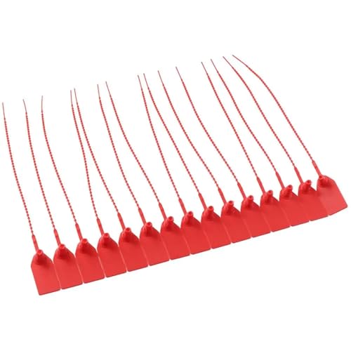DWLANMLHYA Tagging Gun for Clothing, Plastic Tamper Seals Numbered Zip Ties Pull Tite Security Tags for Garment Label Office Filing and Craft Projects(500pcs)