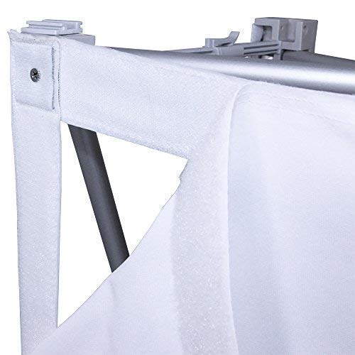 Vispronet Pop-Up Tension Fabric Trade Show Display Booth Frames (5ft x 7.4ft)