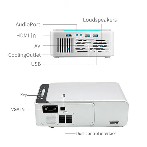 Led Projector 4000 Lumen 720p Portable Cinema Proyector Android 3D Home Theater