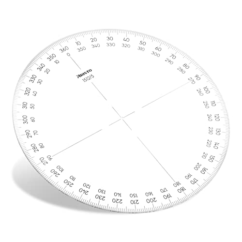 Aristo AR1512/5 Full Circle Protractor 360°