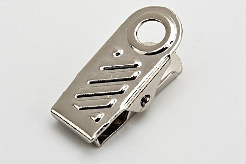 ES INC CLIP (Nickel Plated Metal Bulldog Clip With 1/8" Rivet Hole) QTY: 5000