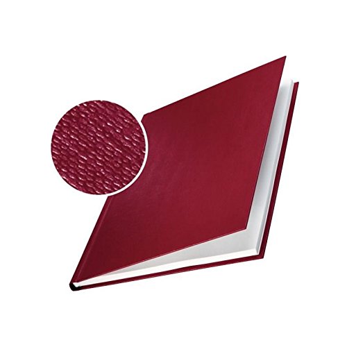 Leitz 73920028 Bookbinding Folders A4 Bordeau 10.5 mm Pack of 10
