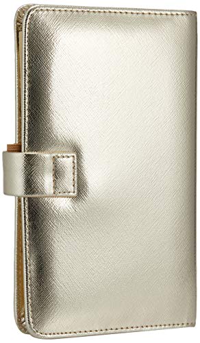 Filofax 022505 Saffiano Personal Organizer, Compact, Gold
