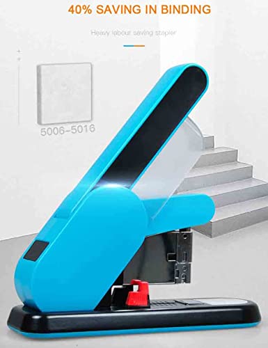 fhda Desk Staplers Low Strength Desk Staplers Heavy Duty Desk Stapler 130-210 Sheet Capacity Desktop Stapler Desk Stationery Portable Desktop Staplers Home Office Supplies