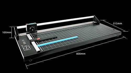 24'' Rotary Paper Trimmers and Cutters, Manual Precision Rotary Paper Trimmer Rolling Paper Cutter Tool for Cutting Photo Paper/Film/Art Card Paper (Model: 24-Inches)