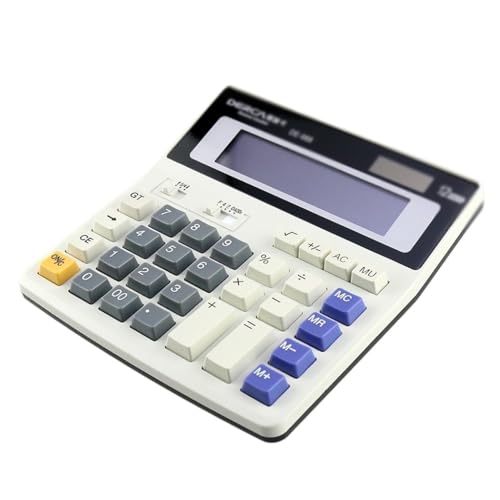 QERTYHJK Electronic Office Calculator Computer Keys Muti-Functional Battery