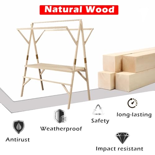 WLCGYD Red Detachable Vendor Booth Display Items, Lightweight Wood Retail Booth Kiosk, Outdoor Event Tent for Market Patio Garden, Flower Market Display Stand, Easy Assembly(150x60cm/59x23.6in)