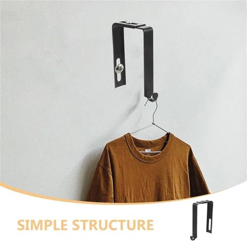 Cubicle Hooks 40Pcs Over Door Cubicle Hanger, Hanging Rack, Clothes Hooks, Punch Free for Coats Kitchen Glass for Hanging