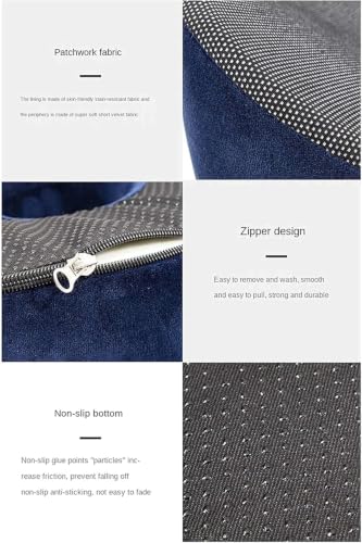 EZLQGBWKPDT Perfect cushion, memory foam and seat; combining quality and therapeutic comfort, specially designed to encase and support your body, helping to relieve pain in the back, hips and tailbone