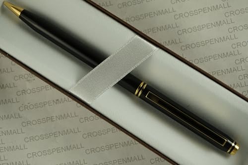 Cross Made in the USA Classic Signature Collection, Black and 22KT Gold 0.5MM Mechanical Pencil