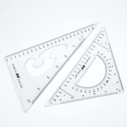 OREKPOT Compass Geometry Tool Portable Precision Geometry Anomaly Drawing Tool Math Geometry Kit Combination Plotter Office Supplies Circle Drawing Tool