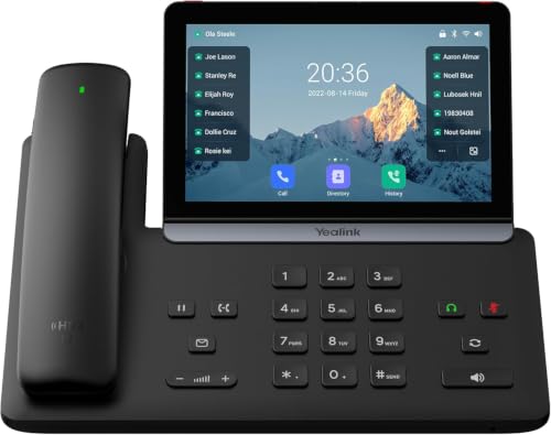 Yealink SIP-T88W Pro VoIP Phone with 7" Touchscreen & BT Handset