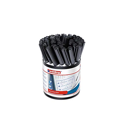 edding Handwriter Pen Tub of 42 - Color: Black