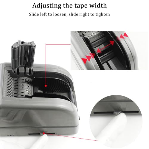 Multi-use Tape Cutting Dispenser,Adjustable Automatic Tape Cutter, Ideal for Electronic Factory, Warehouse Packing, Office, Handcraft Workshop Usage