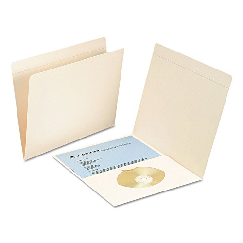 Smead Pocket Folder, Reinforced Straight-Cut Tab, Letter Size, Manila, 50 per Box (10315)