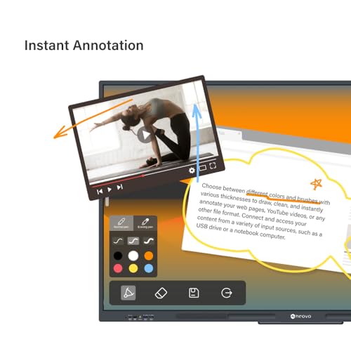AG Neovo 65 Inch 4K Smart Board, Google EDLA Certified