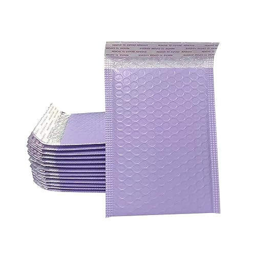 CFFQDQUANB Postal Bags Bubble Envelopes Mixed Parcel Bags Colored Bubble 50 pcs Mailer Self Seal(Black,15 * 18cm)