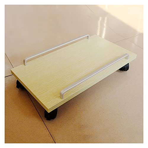 Computer Tower Stand Printer Table CPU Rolling Stand, Mobile PC Holder, Computer Host Stand with Wheels Under Home Office Desk, Computer Tower Cart Computer Stand for Desktop Tower